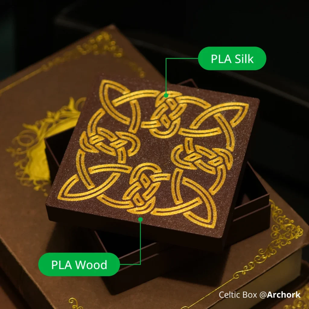 PLA WOOD - Lemn de trandafir - Bambu Lab