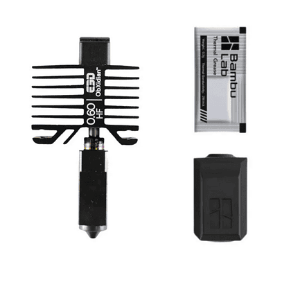 HotEnd ObXidian™ cu debit mare cu duză pentru Bambu Lab X1/P1 Series 0.6 - E3D