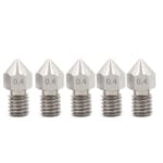 Дюза от неръждаема стомана MK8 M6x7.5 mm/ 0,4 mm