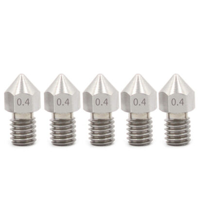 Дюза от неръждаема стомана MK8 M6x7.5 mm/ 0,4 mm
