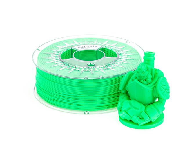 PLA NX2 - Signal Green - 1 kg. extrudat - imagine 2
