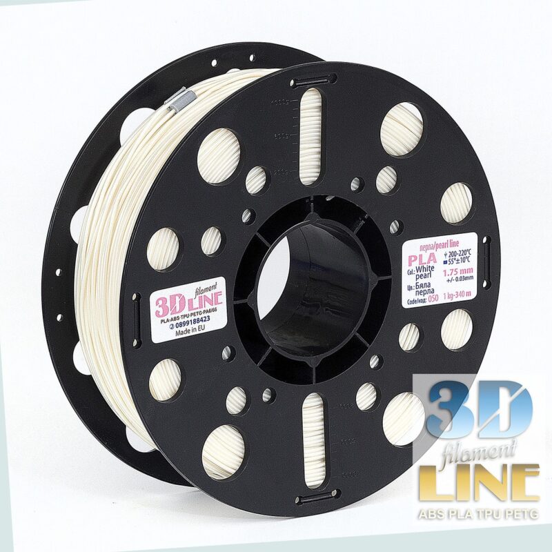 PLA - бяла перла 3DLine