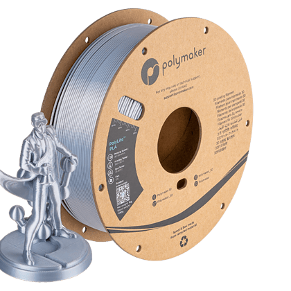 PolyLite Silk PLA - Argint