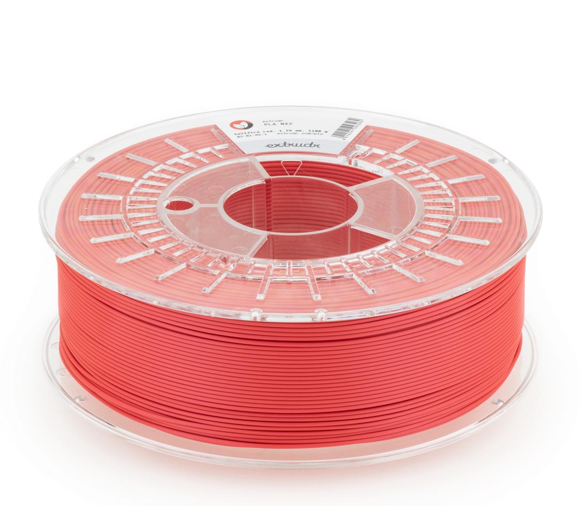PLA NX2 червен адски огън 1 кг. Extrudr