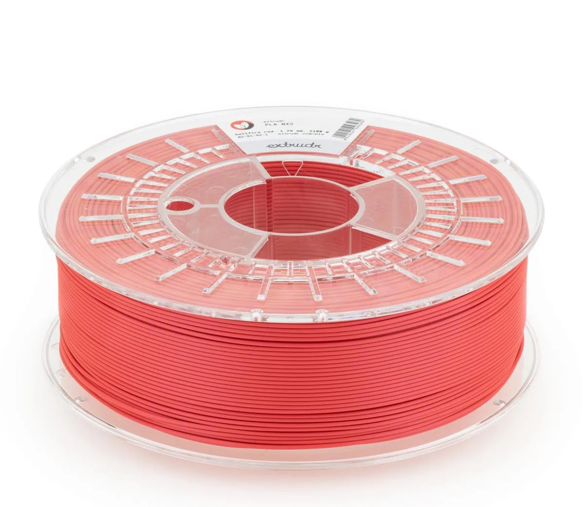 PLA NX2 червен адски огън 1 кг. Extrudr