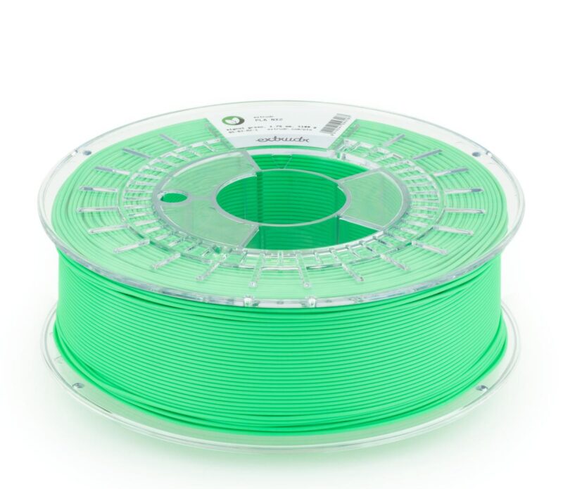 PLA NX2 сигнално зелено 1 кг. Extrudr