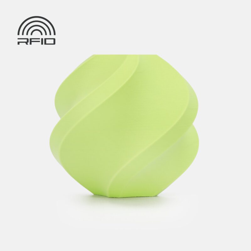 PLA mat - fără bobină - Green Apple - Bambu Lab