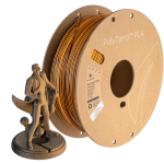 PolyTerra PLA - Orange Shadow (Orange/Negru) - PolyMaker