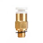Racord metalic pneumatic pentru țeavă PTFE KJH04-M6