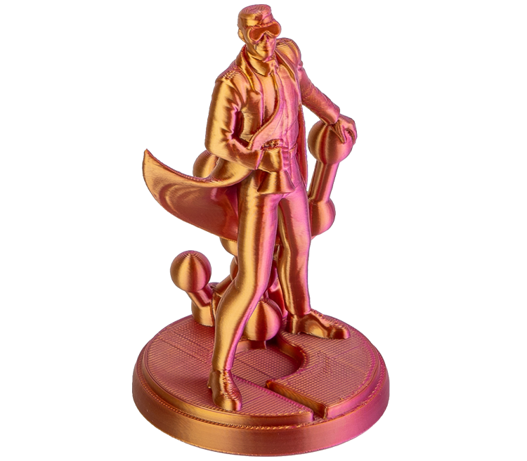Panchroma Dual Silk Banquet Gold-Magenta 1000g Polymaker - imagine 2