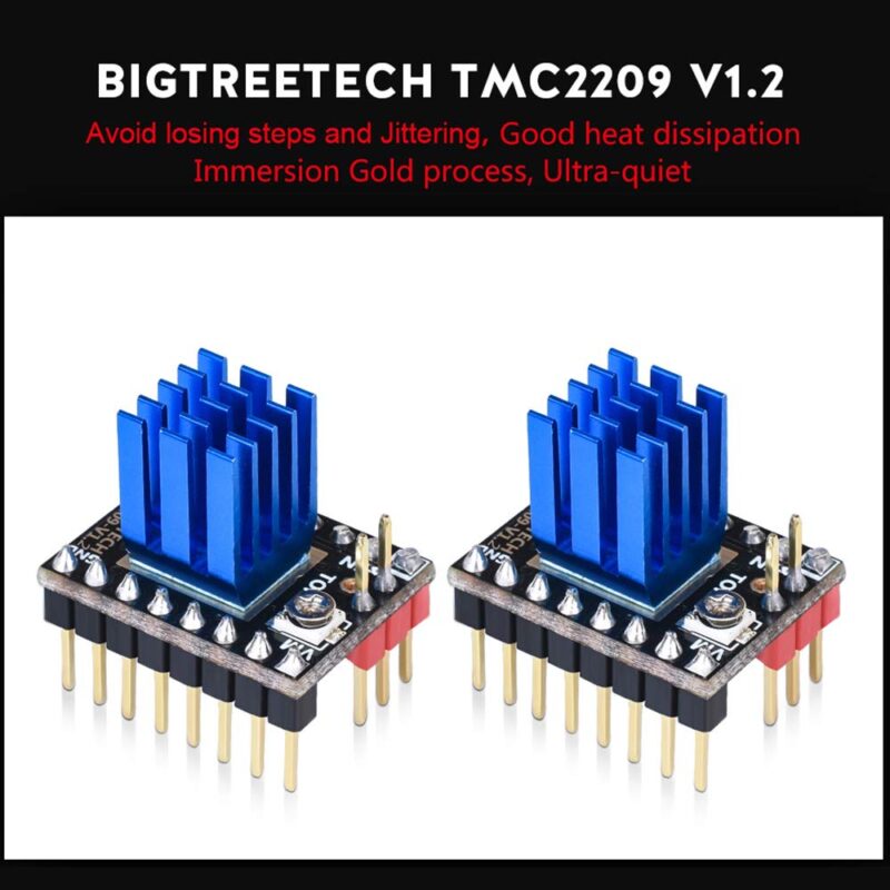 TMC2209 V1.2 Driver de motor pas cu pas BIGTREETECH - imagine 2