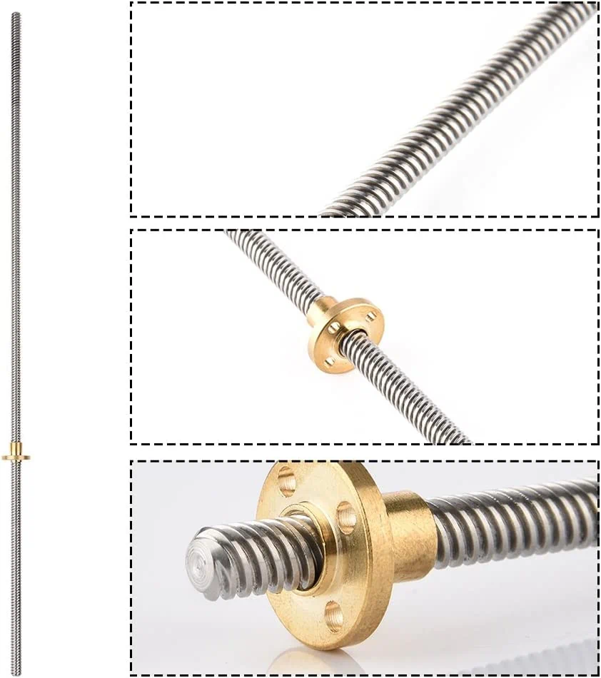 Șurub de plumb T8 D2 350mm - imagine 5