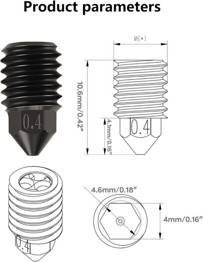 CHT Volcano Bambu Lab - 0.4 mm - imagine 4