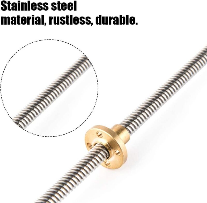 Șurub de plumb T8 D2 350mm - imagine 4
