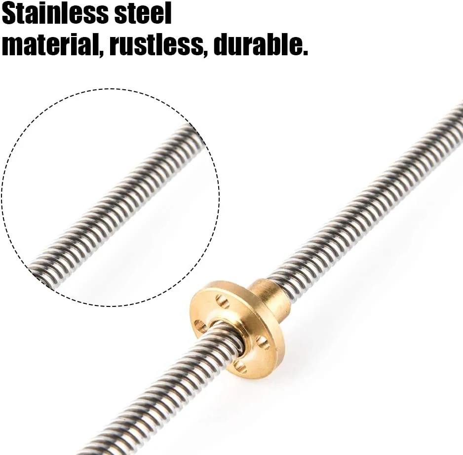Șurub de plumb T8 D2 350mm - imagine 4