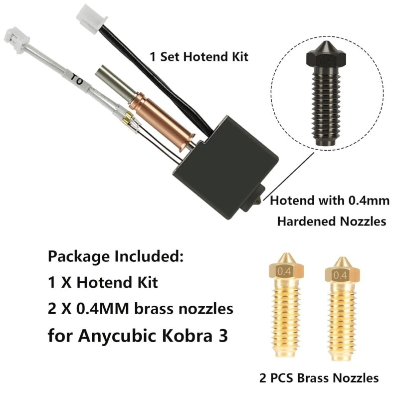 Anycubic Cobra 3 Hotend - imagine 3