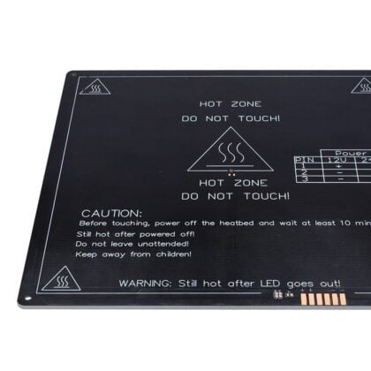 Топлинно легло 220х220х3мм 12V