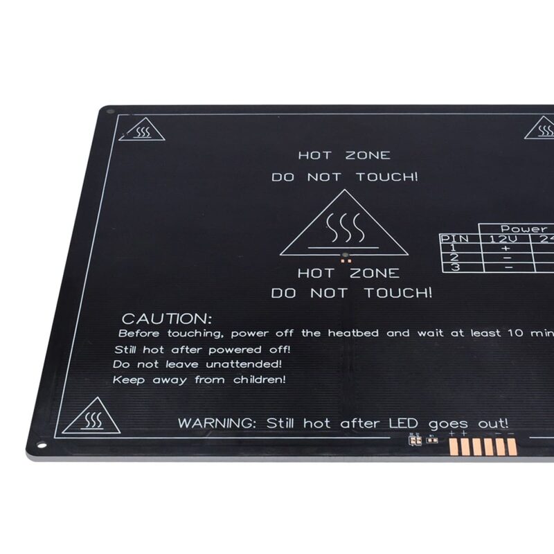 Топлинно легло 220х220х3мм 12V