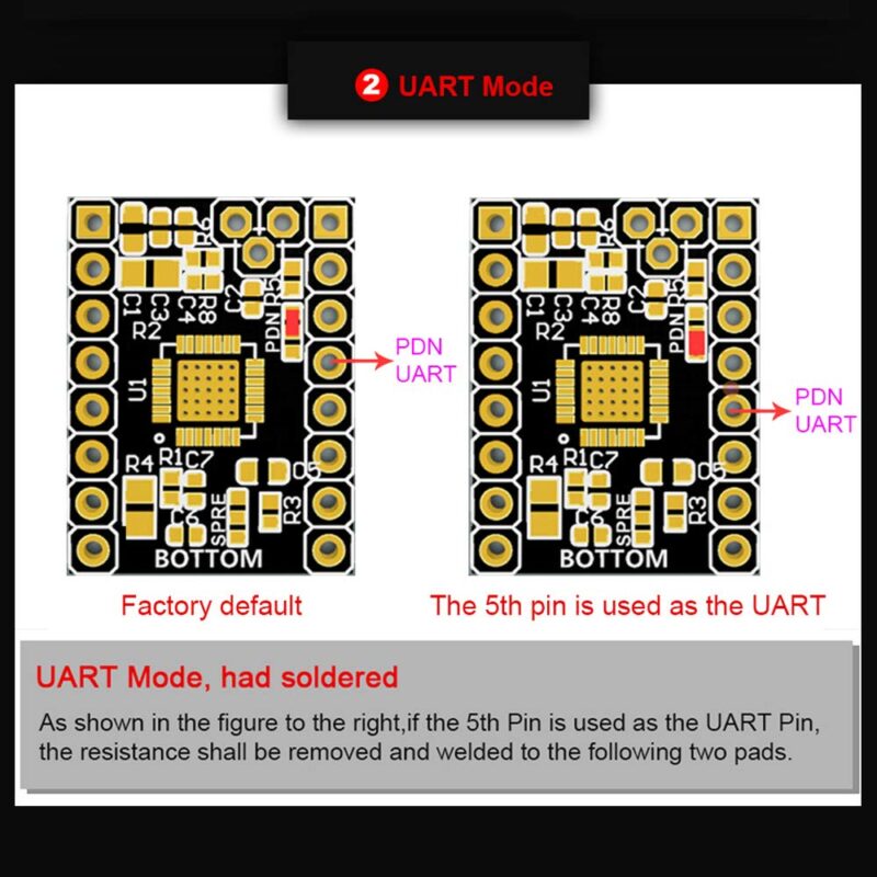 TMC2209 V1.2 Driver de motor pas cu pas BIGTREETECH - imagine 4