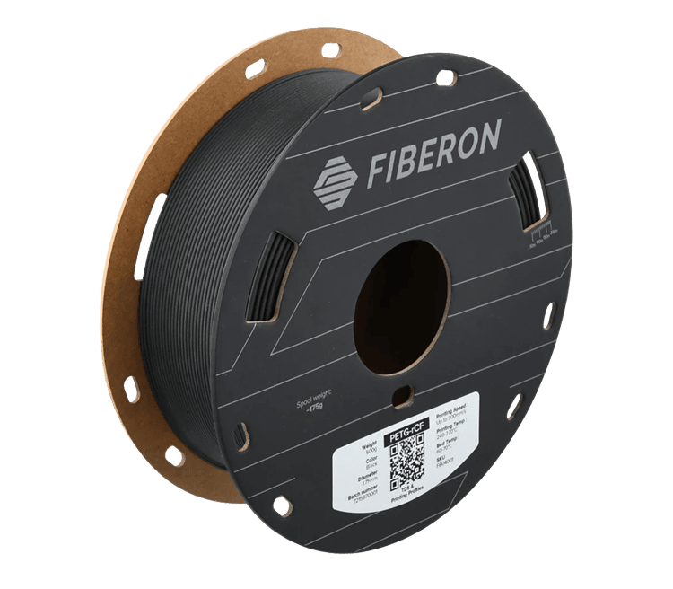 Fiberon PETG - RCF negru - Polymaker