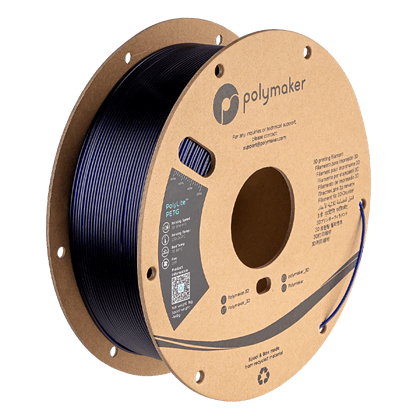 PolyLite PETG - albastru translucid - Polymaker