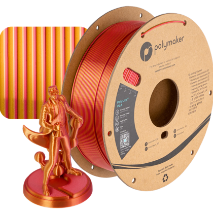 Panchroma Silk PLA Sunset Gold-Red 1000g Polymaker