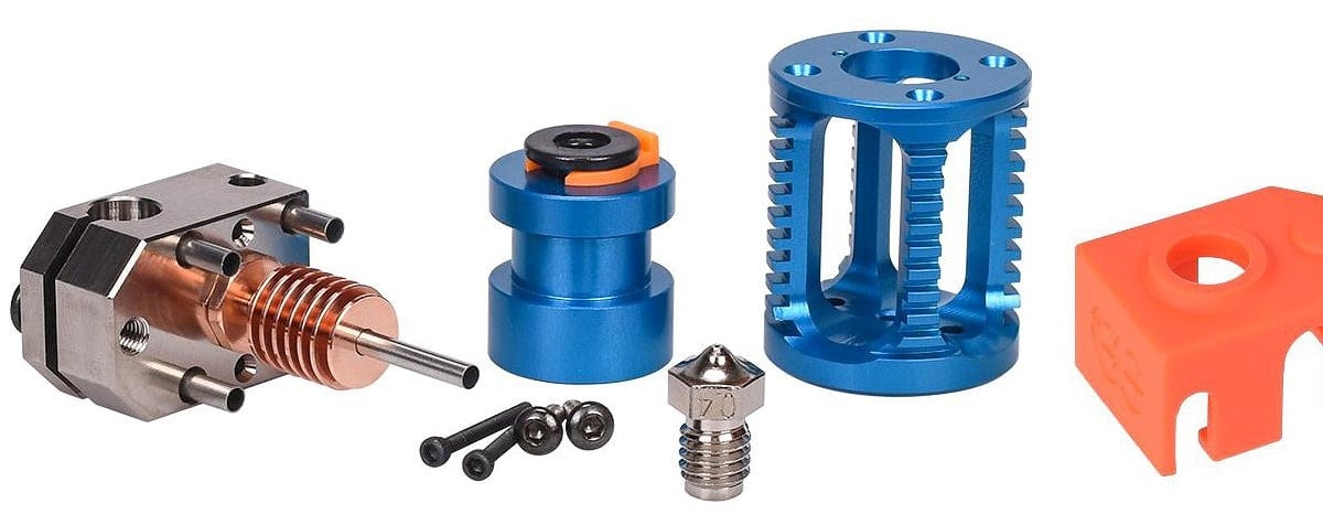 Hotend Phaetus Dragon ST complet metalic - imagine 2