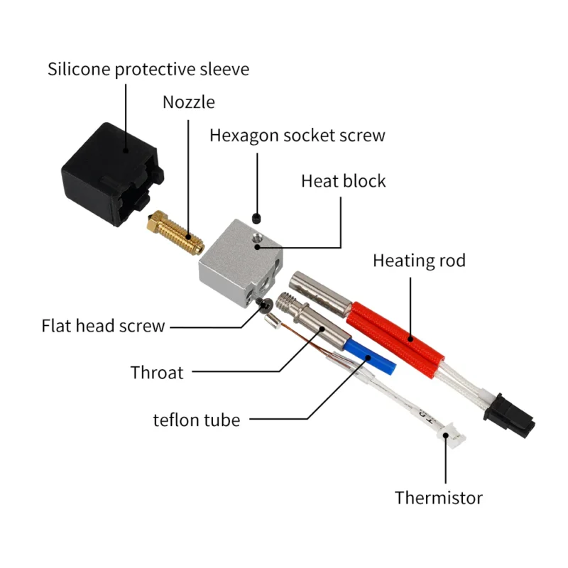 Anycubic Cobra 2 Hotend - imagine 7