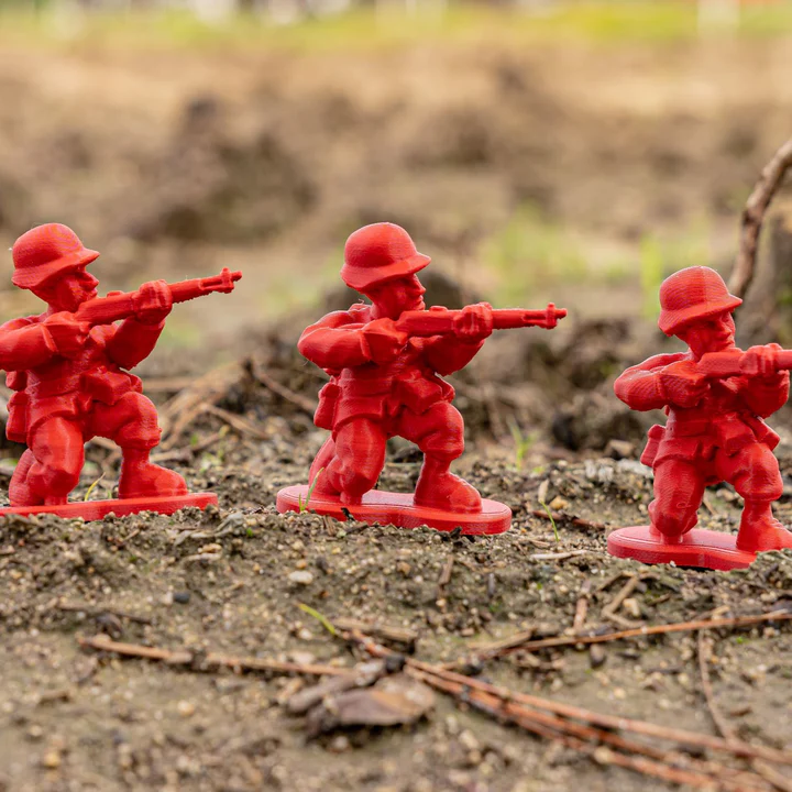 Panchroma Matte PLA - Roșu militar - Polymaker - imagine 2