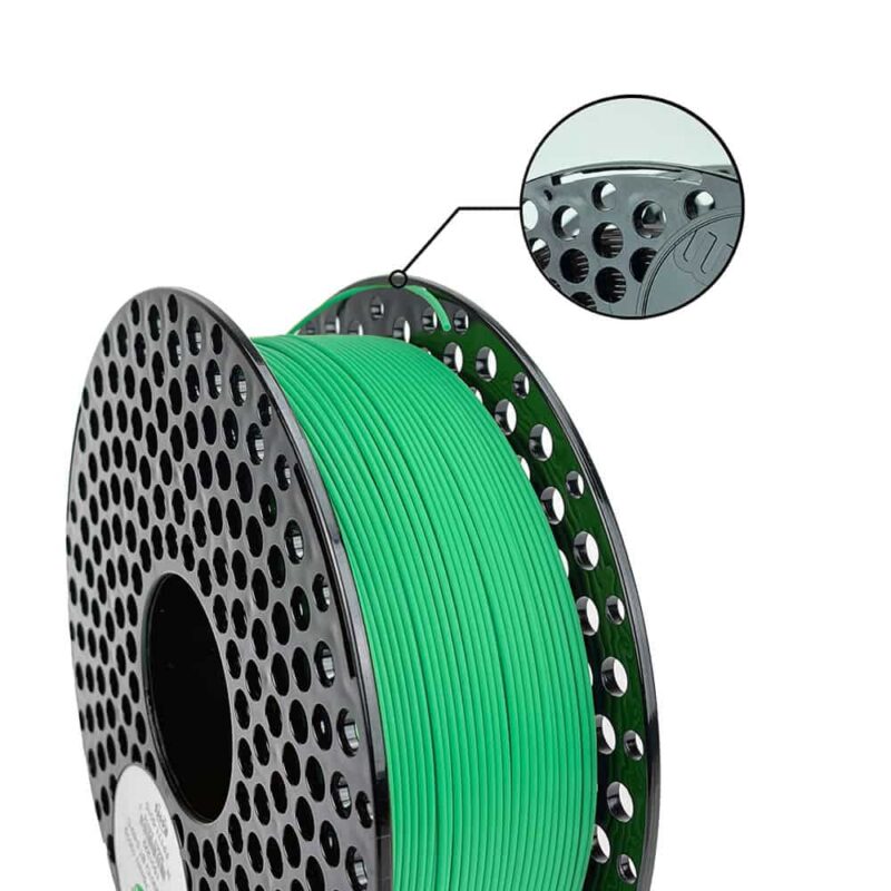 Filament ASA - Verde - AzureFilm (fabricat în UE) - imagine 2