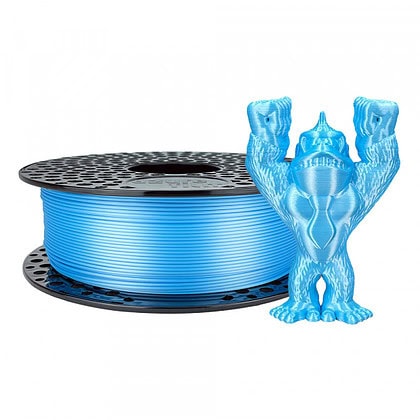 Filament de mătase - Albastru cerul - AzureFilm (fabricat în UE)
