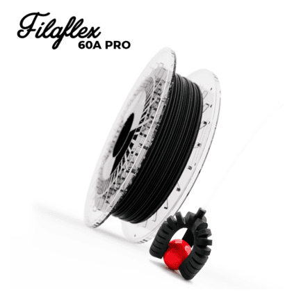 60A FILAFLEX PRO negru 1.75MM 500gr. - RECREUS