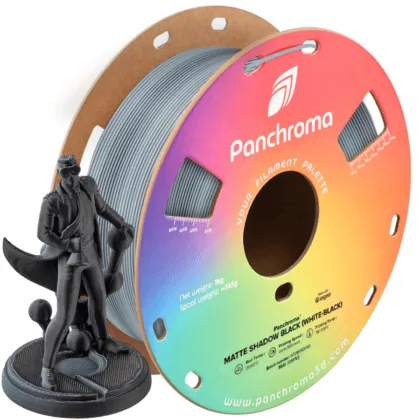 Panchroma Matte PLA - Umbră albă ( alb/negru) - Polymaker