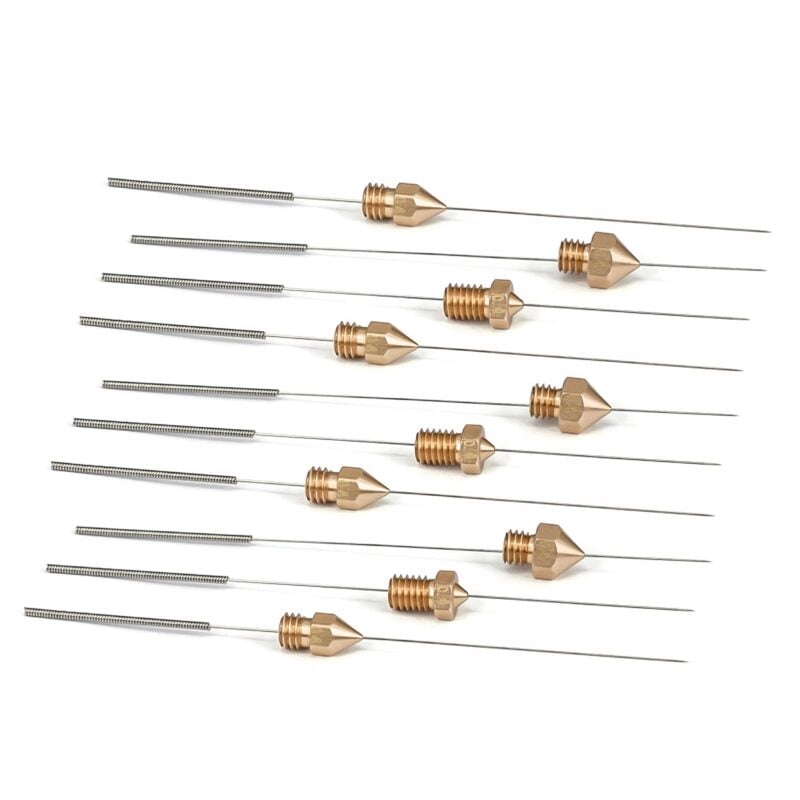 Ac de curățare a duzei (10 buc.) 0,4 mm - imagine 3