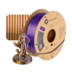 PolyLite PLA - Mătase - Aur - Violet - Polymaker