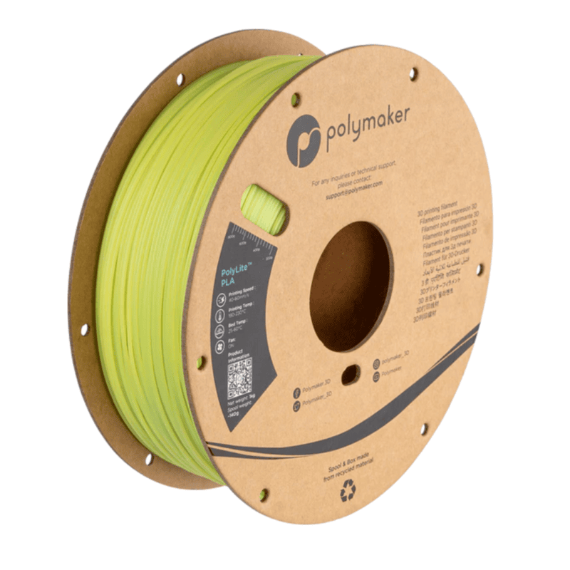 PolyLite PLA - schimbarea culorii temperaturii de la verde la var - Polymaker - imagine 3