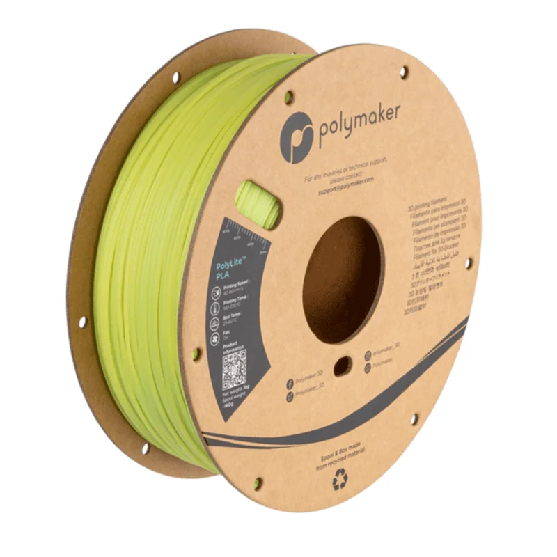 PolyLite PLA - schimbarea culorii temperaturii de la verde la var - Polymaker - imagine 3