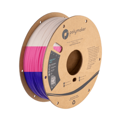 PolyLite PLA - schimbarea temperaturii de culoare de la violet la roz - Polymaker