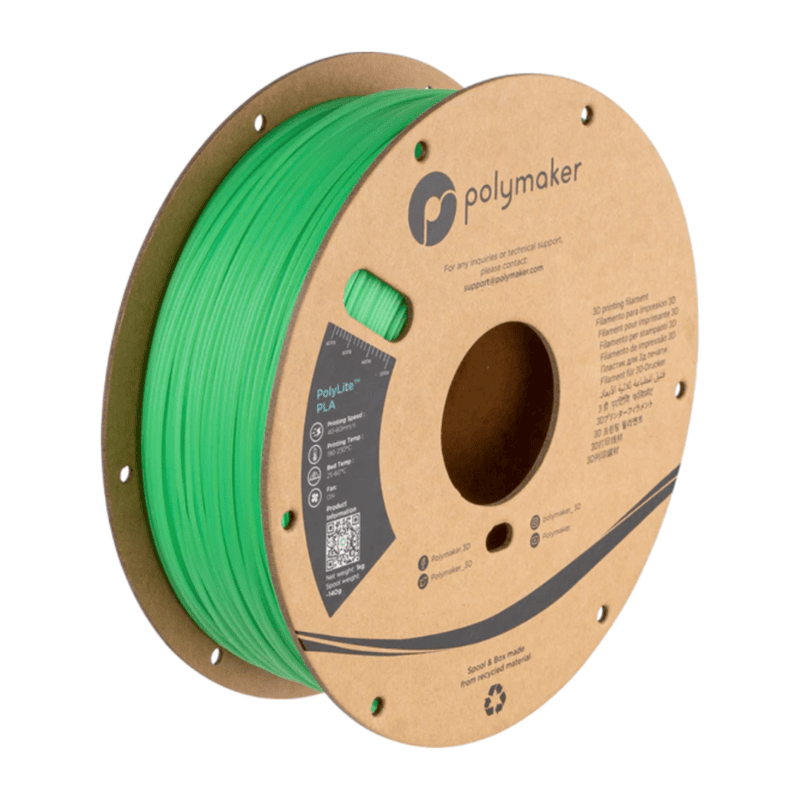 PolyLite PLA - schimbarea culorii temperaturii de la verde la var - Polymaker - imagine 5