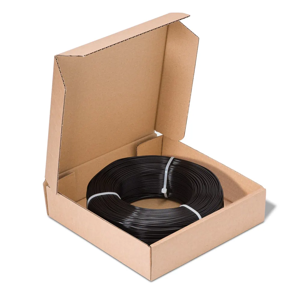 Easy PLA Refill - negru Fiberlogy (filament fabricat în UE) - imagine 4