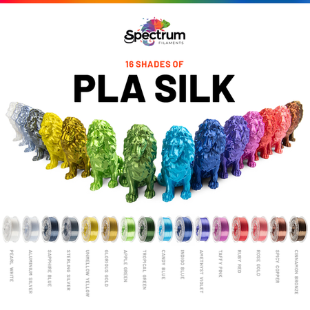 PLA SILK - Argint - Spectrum - imagine 4