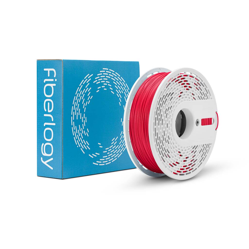 FiberSatin PLA roșu 850g Fiberlogy - imagine 3