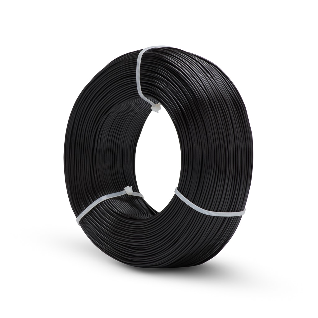 Easy PLA Refill - negru Fiberlogy (filament fabricat în UE)