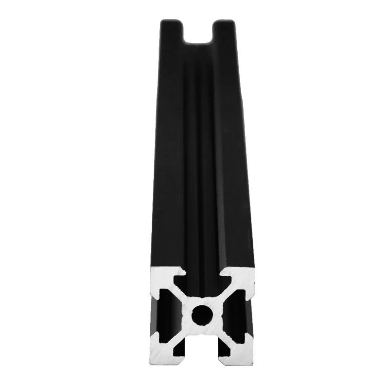 V-SLOT Profil de aluminiu 2020 1 m - negru - imagine 4