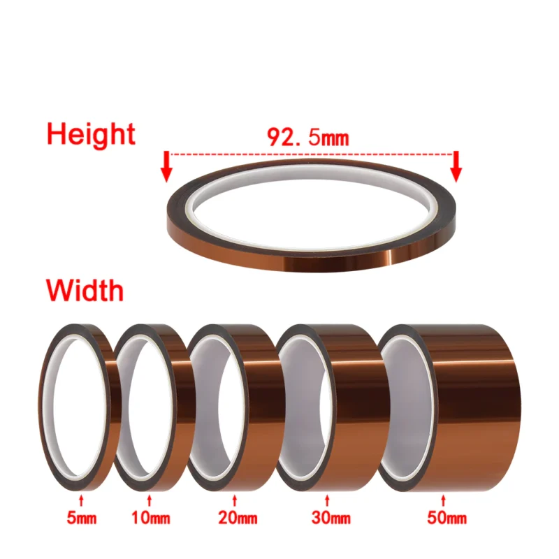 Bandă de înaltă temperatură 15mm - imagine 3