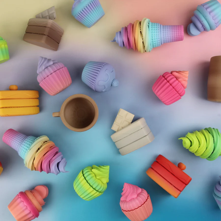 PolyTerra Gradient PLA - Pastel curcubeu POLYMAKER - imagine 2