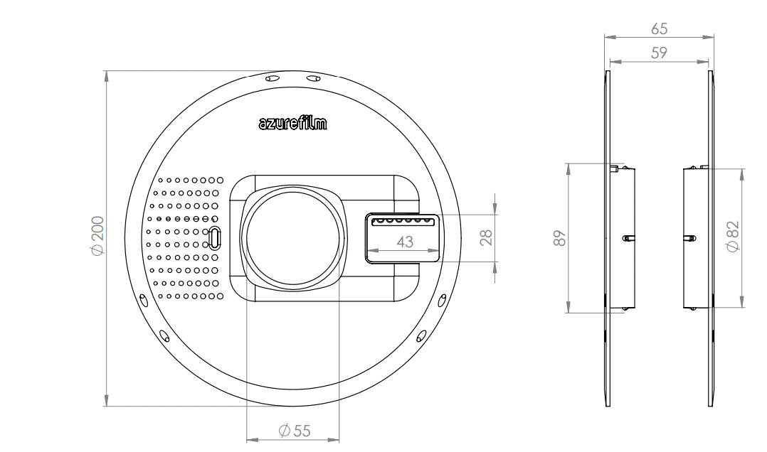 Master Spool 2pcs - Rolă reutilizabilă - Azurefilm