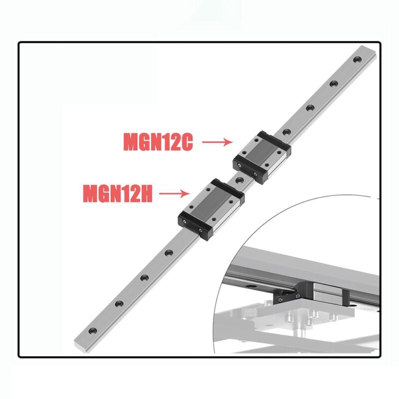 Ghidaj liniar MGN12C 400mm - imagine 2