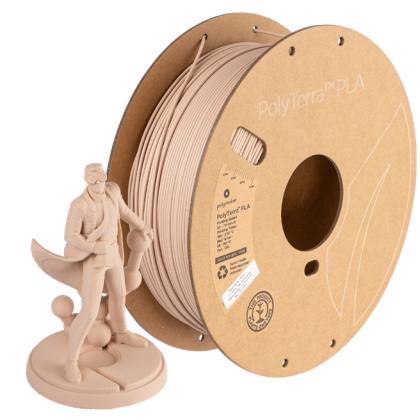 PolyTerra PLA bej militar 1000g Polymaker