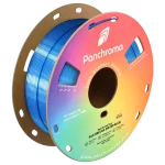 Panchroma Dual Silk Beluga argintiu și albastru 1000g Polymaker